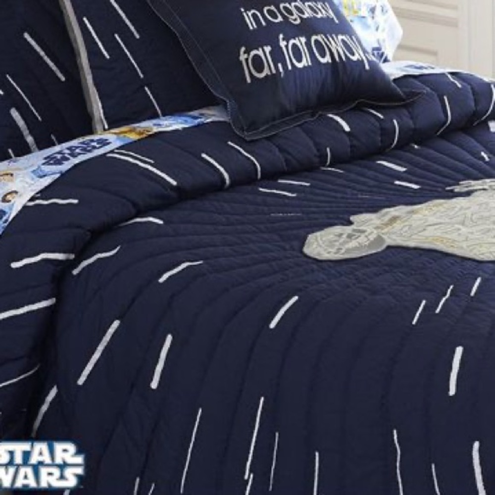 Star Wars Quilt Pottery Barn Kids READ DESCRIPTION